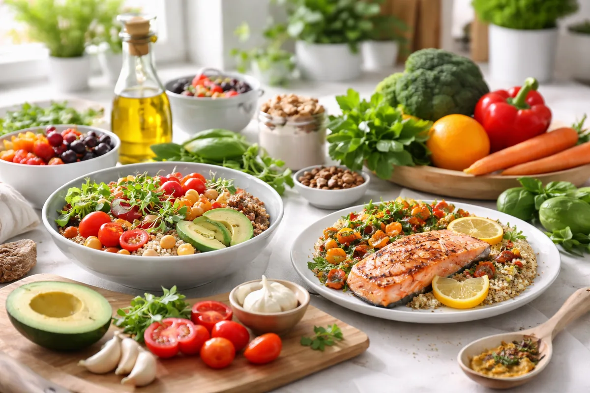 Les plaisirs d'une cuisine saine et gourmande