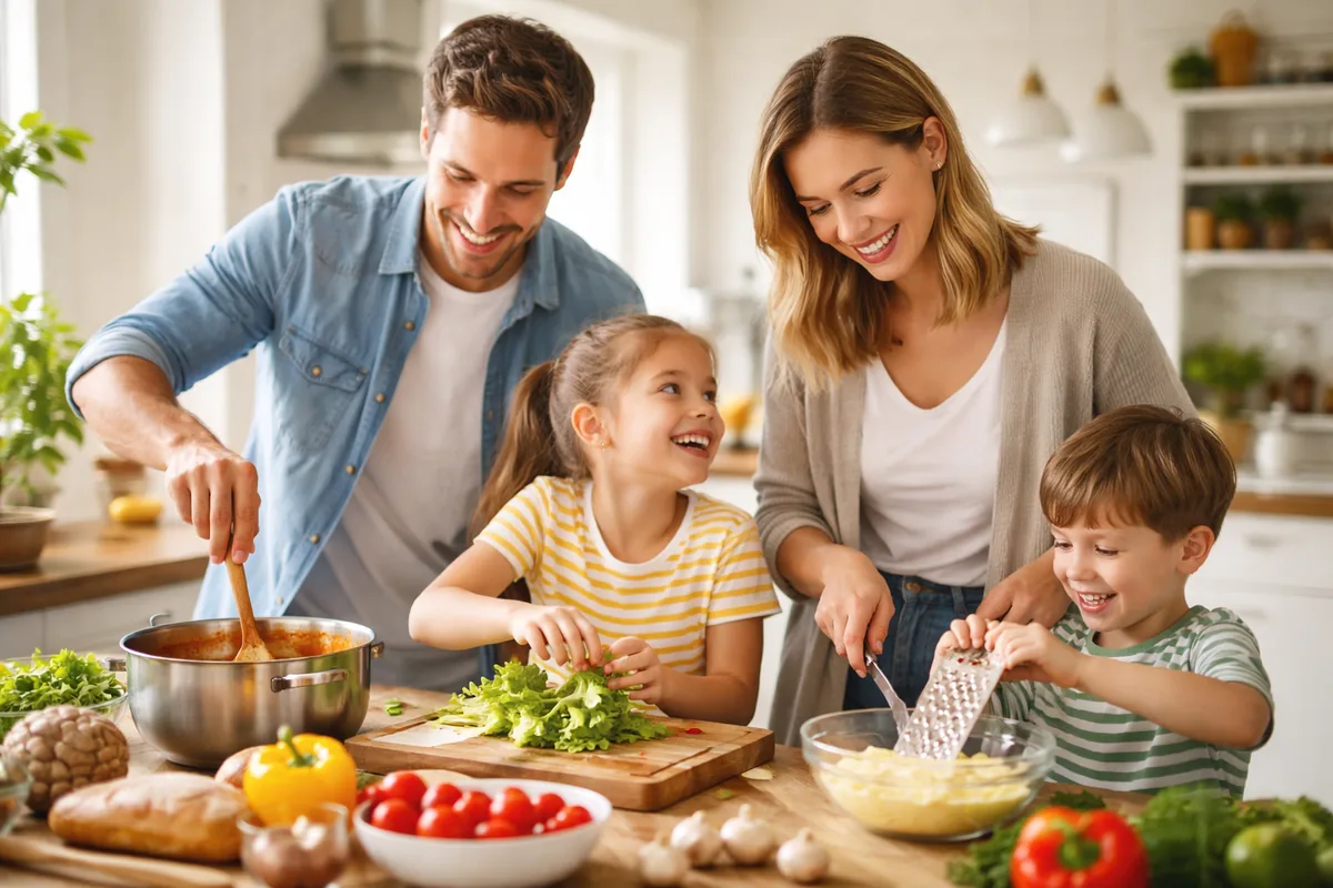 Les merveilles de la cuisine en famille